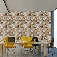 DeCorner - Self Adhesive Wallpaper for Walls (Stonewall) Extra Large Size (300x40) Cm Wall Stickers for Bedroom | Wall Stickers for Living Room | Wall Stickers for Kitchen | Pack of-1-thumb2