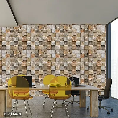 DeCorner - Self Adhesive Wallpaper for Walls (Stonewall) Extra Large Size (300x40) Cm Wall Stickers for Bedroom | Wall Stickers for Living Room | Wall Stickers for Kitchen | Pack of-1-thumb3