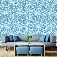 DeCorner - Self Adhesive Wallpaper for Walls (WaterGrass) Extra Large Size (300x40) Cm Wall Stickers for Bedroom | Wall Stickers for Living Room | Wall Stickers for Kitchen | Pack of-1-thumb3