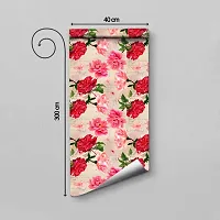 Stylish Fancy Designer Vinyl Self Adhesive Wallpaper Stickers For Home Decoration Big Size 300x40 Cm Wall Stickers For Wall-thumb1