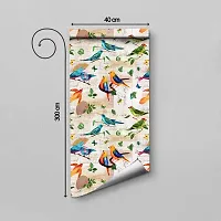 Stylish Fancy Designer Vinyl Self Adhesive Wallpaper Stickers For Home Decoration Big Size 300x40 Cm Wall Stickers For Wall-thumb1