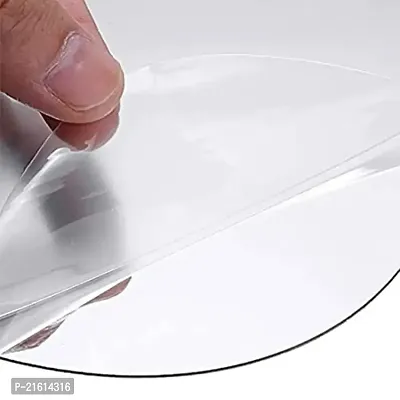 DeCorner -Self Adhesive Plastic Oval Mirror for Wall Stickers (30x20) cm Frameless Flexible Mirror for Bathroom | Bedroom | Living Room (X-Oval Mirror) Mirror Wall Decor-thumb4