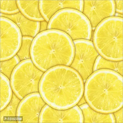Self Adhesive Wallpapers (Lemon slice) Wall Stickers Extra Large (300x40cm) for Bedroom | Livingroom | Kitchen | Hall Etc