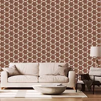 WALLWEAR - Self Adhesive Wallpaper For Walls And Wall Sticker For Home D&eacute;cor (WoodStar) Extra Large Size (300x40cm) 3D Wall Papers For Bedroom, Livingroom, Kitchen, Hall, Office Etc Decorations-thumb2