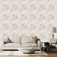 Self Adhesive Wallpapers (OldPipleLeaf) Wall Stickers Extra Large (300x40cm) for Bedroom | Livingroom | Kitchen | Hall Etc-thumb2