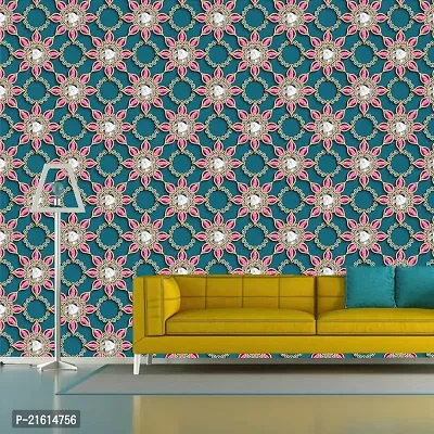 DeCorner - Self Adhesive Wallpaper for Walls (JewelleryFlower) Extra Large Size (300x40) Cm Wall Stickers for Bedroom | Wall Stickers for Living Room | Wall Stickers for Kitchen | Pack of-1-thumb5