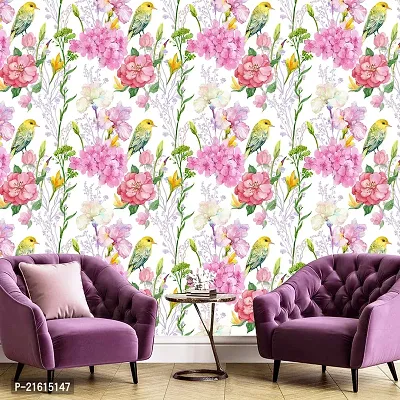 DeCorner - Self Adhesive Wallpaper for Walls (Canary Bird) Extra Large Size (300x40) Cm Wall Stickers for Bedroom | Wall Stickers for Living Room | Wall Stickers for Kitchen | Pack of-1-thumb3