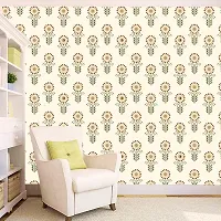 DeCorner - Self Adhesive Wallpaper for Walls (SurajMukhiFool) Extra Large Size (300x40) Cm Wall Stickers for Bedroom | Wall Stickers for Living Room | Wall Stickers for Kitchen | Pack of-1-thumb4