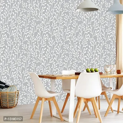 WALLWEAR - Self Adhesive Wallpaper For Walls And Wall Sticker For Home D&eacute;cor (GreyKaliya) Extra Large Size (300x40cm) 3D Wall Papers For Bedroom, Livingroom, Kitchen, Hall, Office Etc Decorations-thumb4