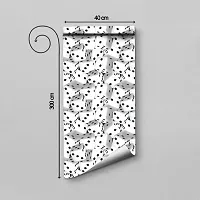 Self Adhesive Wallpapers (3DDice) Wall Stickers Extra Large (300x40cm) for Bedroom | Livingroom | Kitchen | Hall Etc-thumb1