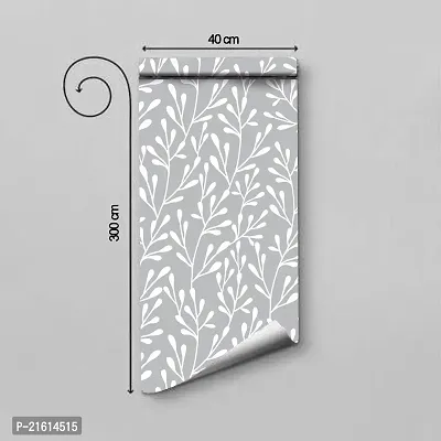 DeCorner - Self Adhesive Wallpaper for Walls (GreyKaliya) Extra Large Size (300x40) Cm Wall Stickers for Bedroom | Wall Stickers for Living Room | Wall Stickers for Kitchen | Pack of-1-thumb2