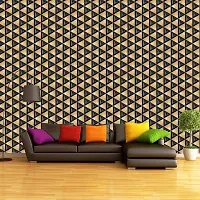 DeCorner - Self Adhesive Wallpaper for Walls (BlackMadAngle) Extra Large Size (300x40) Cm Wall Stickers for Bedroom | Wall Stickers for Living Room | Wall Stickers for Kitchen | Pack of-1-thumb4