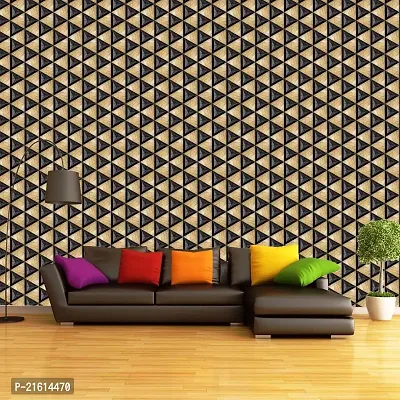 DeCorner - Self Adhesive Wallpaper for Walls (BlackMadAngle) Extra Large Size (300x40) Cm Wall Stickers for Bedroom | Wall Stickers for Living Room | Wall Stickers for Kitchen | Pack of-1-thumb5