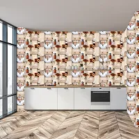 WALLWEAR - Self Adhesive Wallpaper For Walls And Wall Sticker For Home D&eacute;cor (KitchenTea) Extra Large Size (300x40cm) 3D Wall Papers For Bedroom, Livingroom, Kitchen, Hall, Office Etc Decorations-thumb3