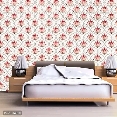 DeCorner - Self Adhesive Wallpaper for Walls (AnaarFlower) Extra Large Size (300x40) Cm Wall Stickers for Bedroom | Wall Stickers for Living Room | Wall Stickers for Kitchen | Pack of-1-thumb4