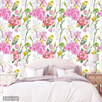 DeCorner - Self Adhesive Wallpaper for Walls (Canary Bird) Extra Large Size (300x40) Cm Wall Stickers for Bedroom | Wall Stickers for Living Room | Wall Stickers for Kitchen | Pack of-1-thumb5