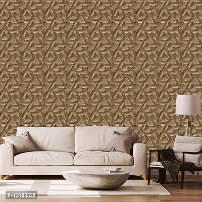 WALLWEAR - Self Adhesive Wallpaper For Walls And Wall Sticker For Home D&eacute;cor (SilverMaze) Extra Large Size (300x40cm) 3D Wall Papers For Bedroom, Livingroom, Kitchen, Hall, Office Etc Decorations-thumb3