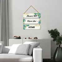 DeCorner Decorative Wooden Printed all Hanger | Wall Decor for Living Room | Wall Hangings for Home Decoration | Bedroom Wall Decor | Wooden Wall Hangings Home.(There's No Place Like Home)-thumb2