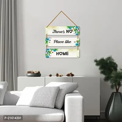 DeCorner Decorative Wooden Printed all Hanger | Wall Decor for Living Room | Wall Hangings for Home Decoration | Bedroom Wall Decor | Wooden Wall Hangings Home.(There's No Place Like Home)-thumb3