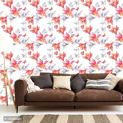 Stylish Fancy Designer Vinyl Self Adhesive Wallpaper Stickers For Home Decoration Big Size 300x40 Cm Wall Stickers For Wall-thumb3