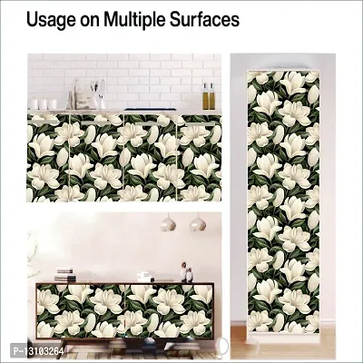 WALLWEAR - Self Adhesive Wallpaper For Walls And Wall Sticker For Home D&eacute;cor (PatelFlower) Extra Large Size (300x40cm) 3D Wall Papers For Bedroom, Livingroom, Kitchen, Hall, Office Etc Decorations-thumb5