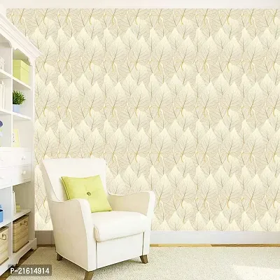 DeCorner - Self Adhesive Wallpaper for Walls (GoldenPipleLeaf) Extra Large Size (300x40) Cm Wall Stickers for Bedroom | Wall Stickers for Living Room | Wall Stickers for Kitchen | Pack of-1-thumb3