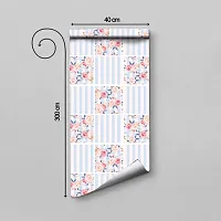 DeCorner - Self Adhesive Wallpaper for Walls (CollageFlower) Extra Large Size (300x40) Cm Wall Stickers for Bedroom | Wall Stickers for Living Room | Wall Stickers for Kitchen | Pack of-1-thumb1