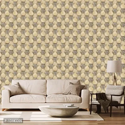 WALLWEAR - Self Adhesive Wallpaper For Walls And Wall Sticker For Home D&eacute;cor (WoodenGems) Extra Large Size (300x40cm) 3D Wall Papers For Bedroom, Livingroom, Kitchen, Hall, Office Etc Decorations-thumb3