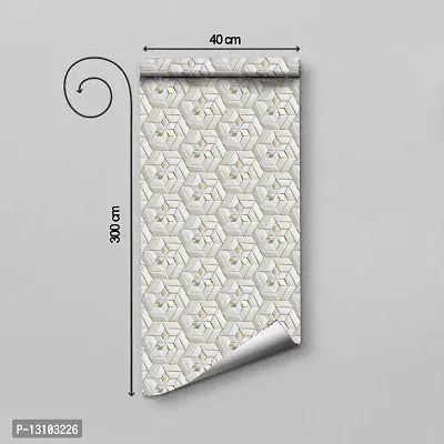 WALLWEAR - Self Adhesive Wallpaper For Walls And Wall Sticker For Home D&eacute;cor (Mitsu) Extra Large Size (300x40cm) 3D Wall Papers For Bedroom, Livingroom, Kitchen, Hall, Office Etc Decorations-thumb2