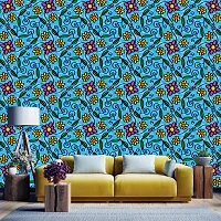 WALLWEAR - Self Adhesive Wallpaper For Walls And Wall Sticker For Home D&eacute;cor (PaintingSunflower) Extra Large Size (300x40cm) 3D Wall Papers For Bedroom, Livingroom, Kitchen, Hall, Office Etc Decorations-thumb2