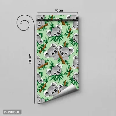 Self Adhesive Wallpapers (Koala) Wall Stickers Extra Large (300x40cm) for Bedroom | Livingroom | Kitchen | Hall Etc-thumb2