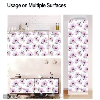 WALLWEAR - Self Adhesive Wallpaper For Walls And Wall Sticker For Home D&eacute;cor (GullFlower) Extra Large Size (300x40cm) 3D Wall Papers For Bedroom, Livingroom, Kitchen, Hall, Office Etc Decorations-thumb5