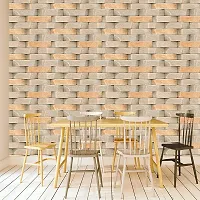 DeCorner - Self Adhesive Wallpaper for Walls (TempleStone) Extra Large Size (300x40) Cm Wall Stickers for Bedroom | Wall Stickers for Living Room | Wall Stickers for Kitchen | Pack of-1-thumb2