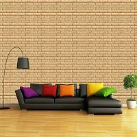 DeCorner - Self Adhesive Wallpaper for Walls (ShadeBrick) Extra Large Size (300x40) Cm Wall Stickers for Bedroom | Wall Stickers for Living Room | Wall Stickers for Kitchen | Pack of-1-thumb2