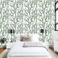 DeCorner - Self Adhesive Wallpaper for Walls (Bamboo Leaves) Extra Large Size (300x40) Cm Wall Stickers for Bedroom | Wall Stickers for Living Room | Wall Stickers for Kitchen | Pack of-1-thumb3