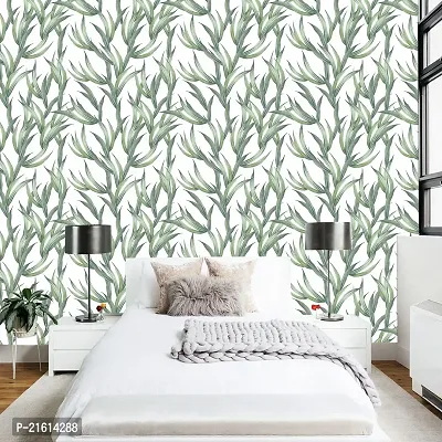 DeCorner - Self Adhesive Wallpaper for Walls (Bamboo Leaves) Extra Large Size (300x40) Cm Wall Stickers for Bedroom | Wall Stickers for Living Room | Wall Stickers for Kitchen | Pack of-1-thumb4