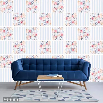 DeCorner - Self Adhesive Wallpaper for Walls (CollageFlower) Extra Large Size (300x40) Cm Wall Stickers for Bedroom | Wall Stickers for Living Room | Wall Stickers for Kitchen | Pack of-1-thumb4