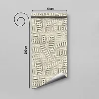 WALLWEAR - Self Adhesive Wallpaper For Walls And Wall Sticker For Home D&eacute;cor (MazeChips) Extra Large Size (300x40cm) 3D Wall Papers For Bedroom, Livingroom, Kitchen, Hall, Office Etc Decorations-thumb1