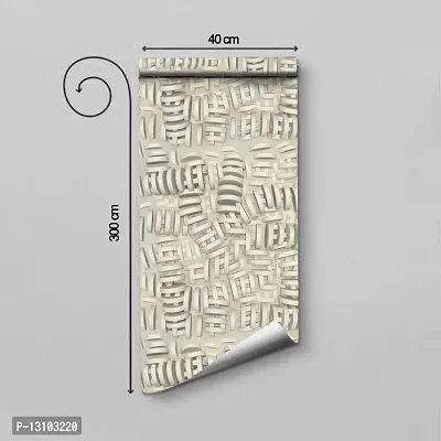 WALLWEAR - Self Adhesive Wallpaper For Walls And Wall Sticker For Home D&eacute;cor (MazeChips) Extra Large Size (300x40cm) 3D Wall Papers For Bedroom, Livingroom, Kitchen, Hall, Office Etc Decorations-thumb2