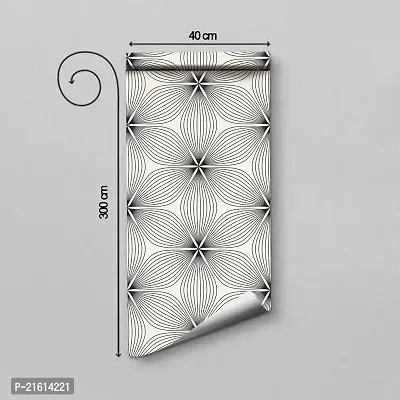 DeCorner - Self Adhesive Wallpaper for Walls (SpiderFlower) Extra Large Size (300x40) Cm Wall Stickers for Bedroom | Wall Stickers for Living Room | Wall Stickers for Kitchen | Pack of-1-thumb3