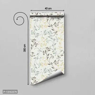 Self Adhesive Wallpapers (Kampatti) Wall Stickers Extra Large (300x40cm) for Bedroom | Livingroom | Kitchen | Hall Etc-thumb2