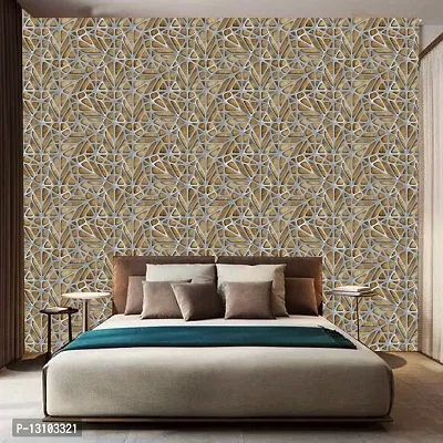 WALLWEAR - Self Adhesive Wallpaper For Walls And Wall Sticker For Home D&eacute;cor (SilverJangla) Extra Large Size (300x40cm) 3D Wall Papers For Bedroom, Livingroom, Kitchen, Hall, Office Etc Decorations-thumb4