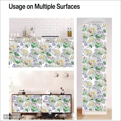 Stylish Fancy Designer Vinyl Self Adhesive Wallpaper Stickers For Home Decoration Big Size 300x40 Cm Wall Stickers For Wall-thumb5