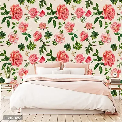 DeCorner - Self Adhesive Wallpaper for Walls (Flower Spirit) Extra Large Size (300x40) Cm Wall Stickers for Bedroom | Wall Stickers for Living Room | Wall Stickers for Kitchen | Pack of-1-thumb5