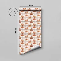 Self Adhesive Wallpapers (KarachiWall) Wall Stickers Extra Large (300x40cm) for Bedroom | Livingroom | Kitchen | Hall Etc-thumb1