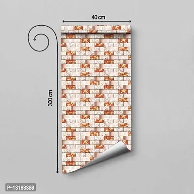 Self Adhesive Wallpapers (KarachiWall) Wall Stickers Extra Large (300x40cm) for Bedroom | Livingroom | Kitchen | Hall Etc-thumb2