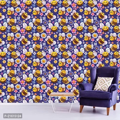 DeCorner - Self Adhesive Wallpaper for Walls (BabyBees) Extra Large Size (300x40) Cm Wall Stickers for Bedroom | Wall Stickers for Living Room | Wall Stickers for Kitchen | Pack of-1-thumb5