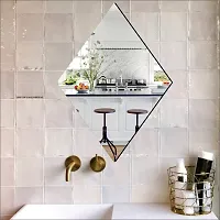 Self Adhesive Wall Mirror Stickers Big Size Frameless Mirror for Wall Stickers-thumb2