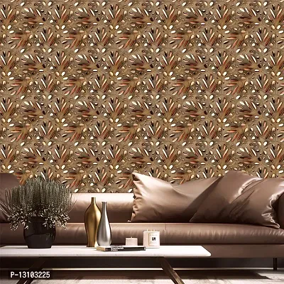 WALLWEAR - Self Adhesive Wallpaper For Walls And Wall Sticker For Home D&eacute;cor (MetallicStone) Extra Large Size (300x40cm) 3D Wall Papers For Bedroom, Livingroom, Kitchen, Hall, Office Etc Decorations-thumb3