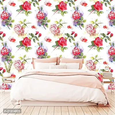 DeCorner - Self Adhesive Wallpaper for Walls (Beautiful Rose) Extra Large Size (300x40) Cm Wall Stickers for Bedroom | Wall Stickers for Living Room | Wall Stickers for Kitchen | Pack of-1-thumb5